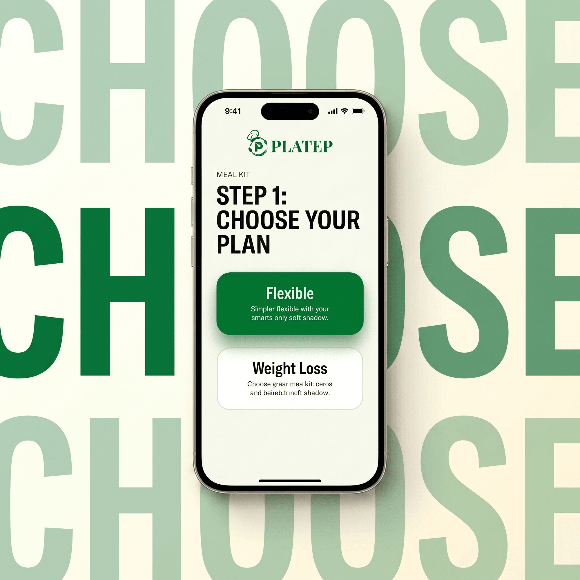 Choose your plan